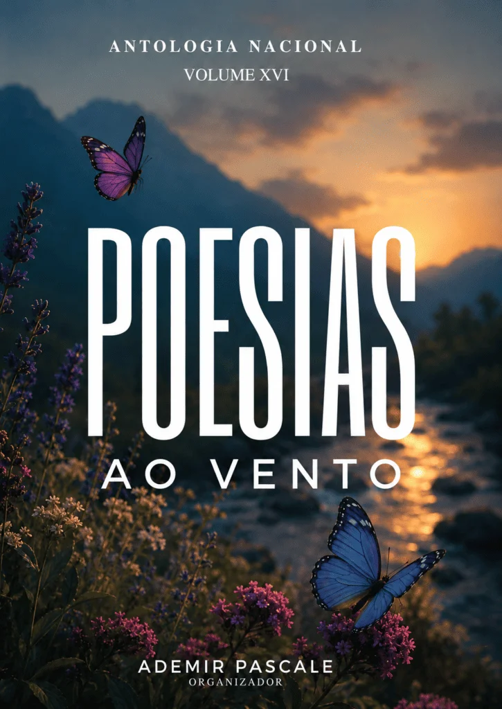 Capa de POESIAS AO VENTO – VOL. XVI