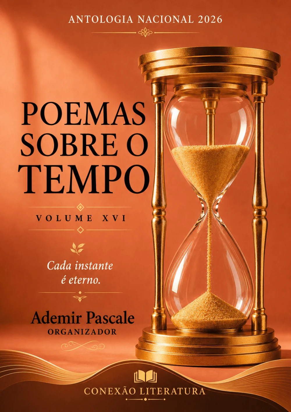 Capa de POEMAS SOBRE O TEMPO – VOL. XVI