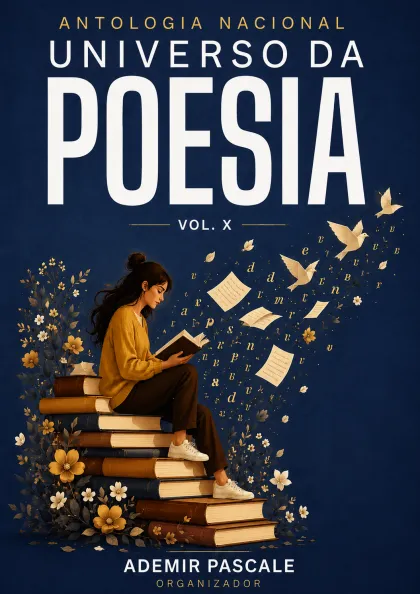 Capa de UNIVERSO DA POESIA – VOL. X