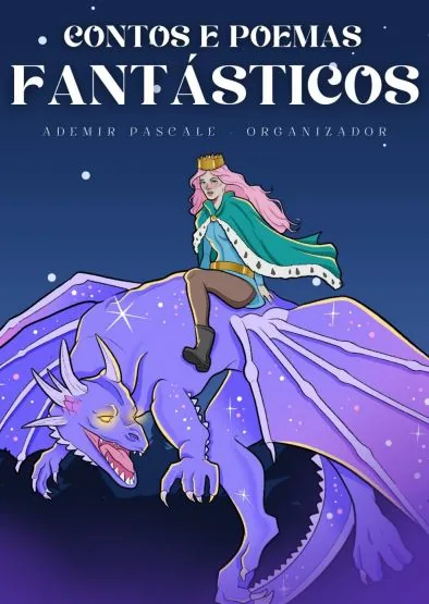 Capa de Conto e Poemas Fantásticos